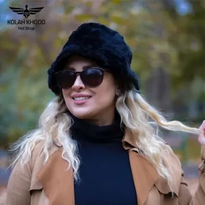 Polished-wool کلاه باکت زمستانی پولیشی
