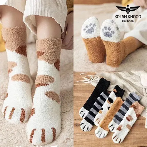 Fancy-cat-and-dog-woolen-stockings