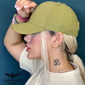 کلاه کپ زنانه لینن کتان