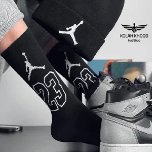 joorab-saghdar-basketbali-no-23 جوراب ساقدار بسکتبالی کد 23