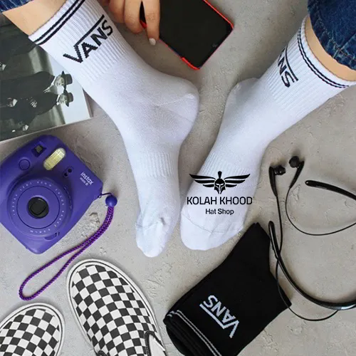 جوراب ساقدار طرح ونس vans